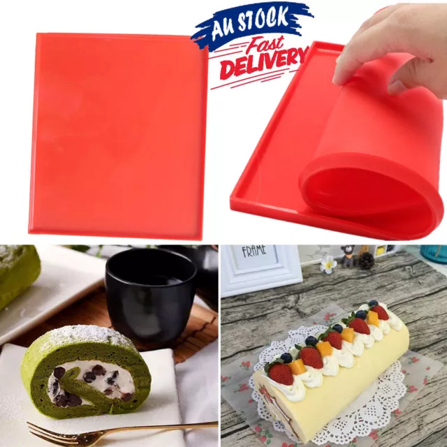 Jelly Pan Baking Sheet Baking Sheet Swiss Roll Baking Tray Silicone Mold AugA28