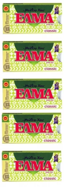 Lotto Di 5 Pz *Ma* Gomma Da Masticare Classica Greca Naturale