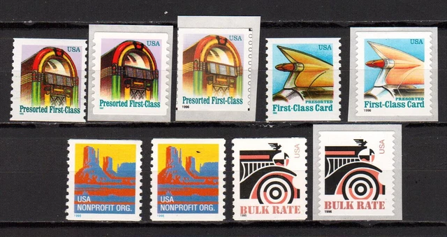 Briefmarken USA LOT aus 1995 postfrisch (US 030)