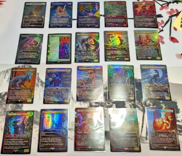 Jurassic World -MTG- Full Collection 0001 - 0020 REX -  FOIL