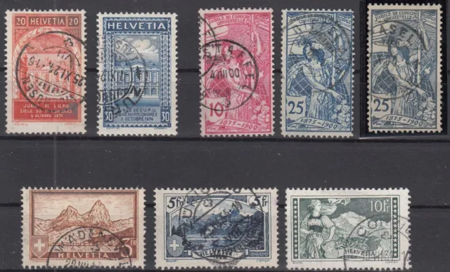 Od21874/ Switzerland – 1900 / 1928 Used Semi Modern Selection – Cv 270 $