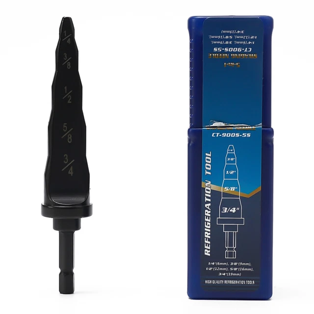 Trapano dilatazione tubo tubo industriale 1 pz 5 in 2,5 cm supporto rapido