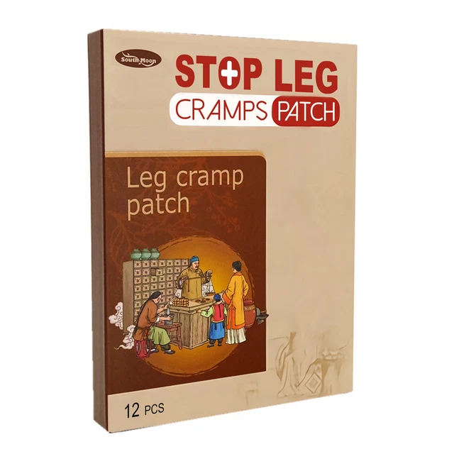 South Moon 12 pz Stop Crampi Gambe Estratto Naturale Non Tessuto E6I6