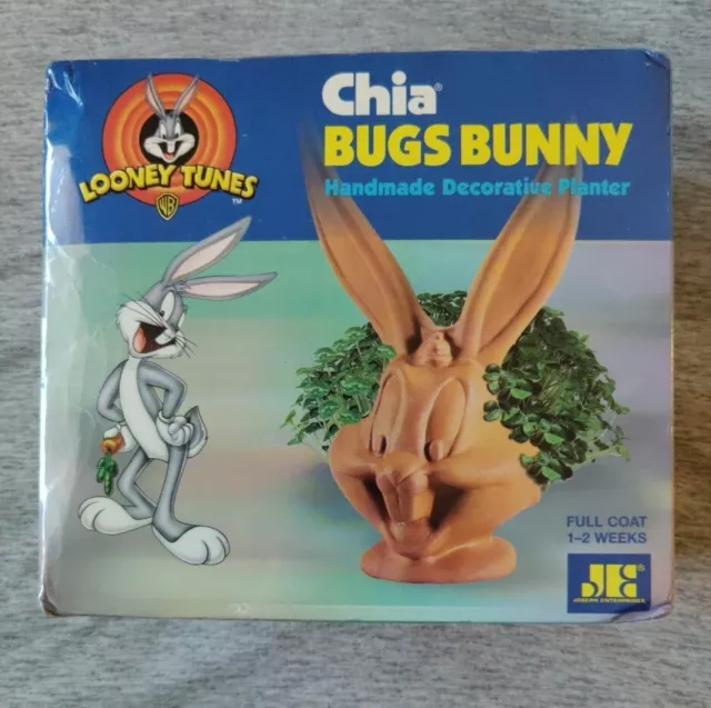 CHIA PLANTER 2002 Bugs Bunny Looney Tunes Decorative Planter $17.64 -  PicClick