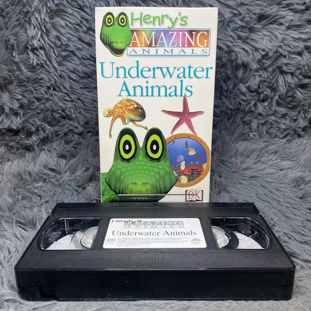 Henry S Amazing Animals Underwater Animals Vhs Tape 1996 Kids