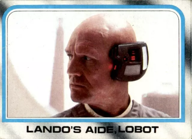 1980 Topps Star Wars The Empire Strikes Back #194 Lando's Aide Lobot GD+
