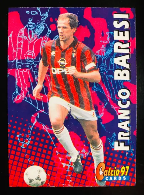 1996-97 Panini Calcio cards 1997 # 19 Franco Baresi AC Milan card