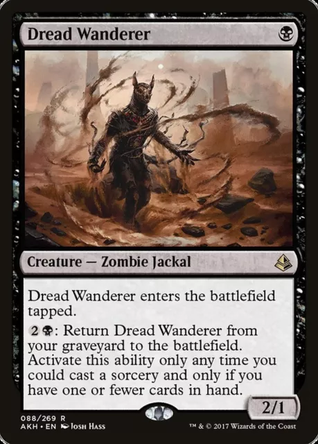 Dread Wanderer (NM) Amonkhet MTG