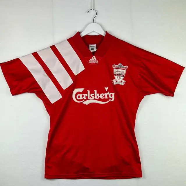 Liverpool 1991-1992-1993 Home Shirt - Medium Adult - Original Shirt