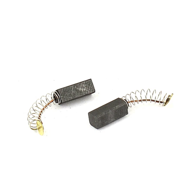 10Pairs Electric Power Tool Motor Carbon Brushes 15x6x6mm for Angle Grinder