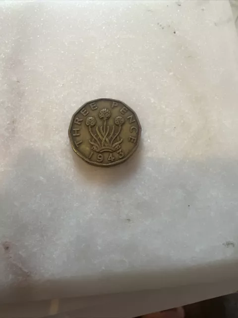 1943 threepence