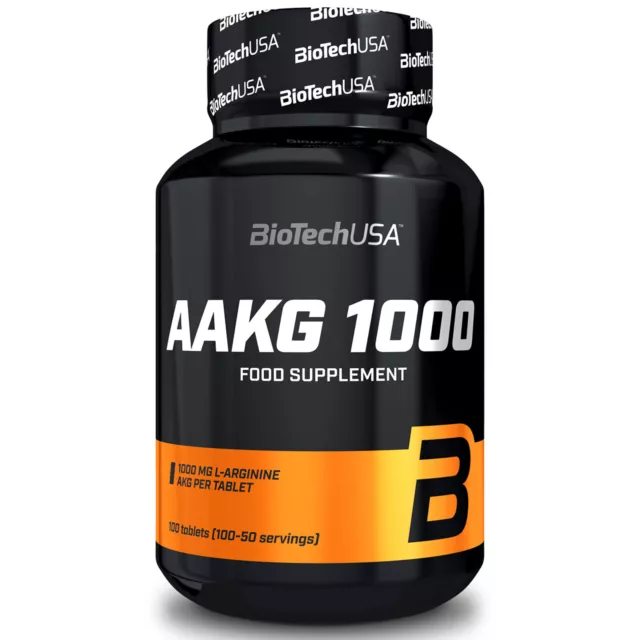 BIOTECH USA AAKG 100 TAB - Arginin Alpha-Ketoglutarat in Tablettenform