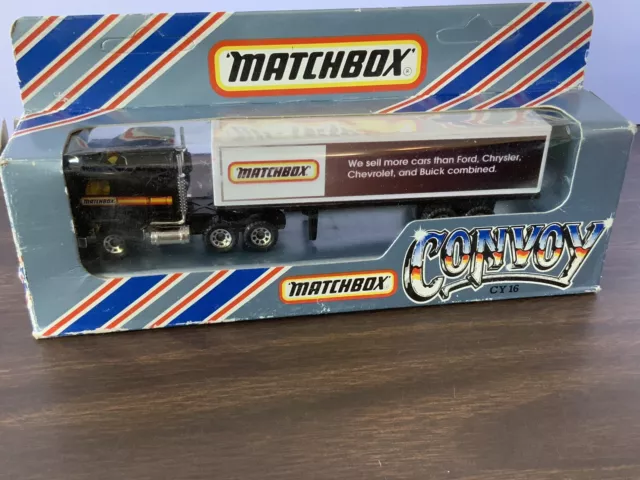 Matchbox Convoy Kenworth Box Truck “Matchbox” See Description