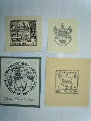 EX LIBRIS-LOTTO 4 PEZZI-S71532 