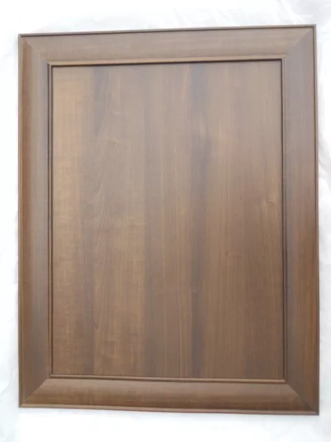 13 X 22 Sable Walnut Mdf Flat Panel Portrait Frame Door Kitchen Cabinet Cupboard