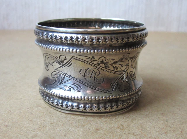 ANCIEN ROND DE Serviette En Argent Massif Minerve EUR 14,90 - FR
