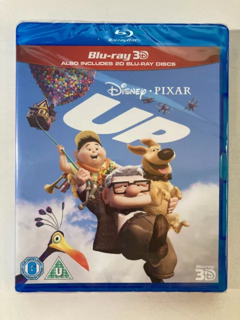 Disney's Up (3D + 2D Blu-ray, 3 Discs, REGION B/2 - READ) *BRAND NEW/SEALED*