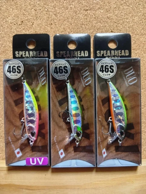 DUO SPEARHEAD RYUKI 46S Pink Chart Yamame OB 3pcs Fishing