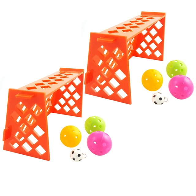 2 Sets Vogel Fußball Spielzeug Interaktive Papagei Spielzeug 7