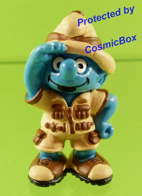 Schleich - 20779 - Figurine - Schtroumpf de la jungle, fatigué : Schleich