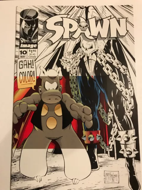 SPAWN #10 : Image 5/93 NM-; Todd McFarlane, Cerebus, Dave Sims