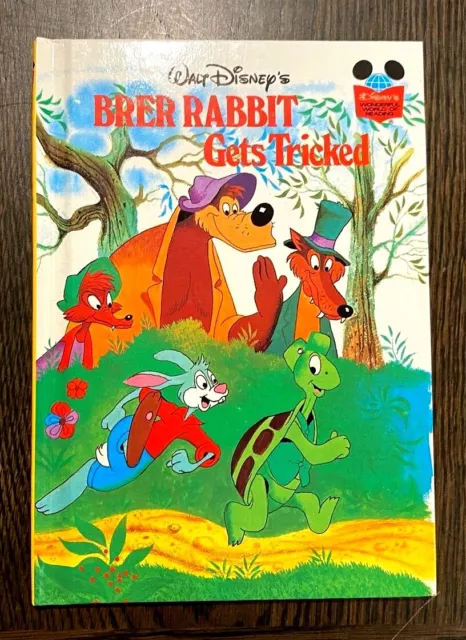 VINTAGE BRER RABBIT GETS TRICKED Walt Disney 1981 edition