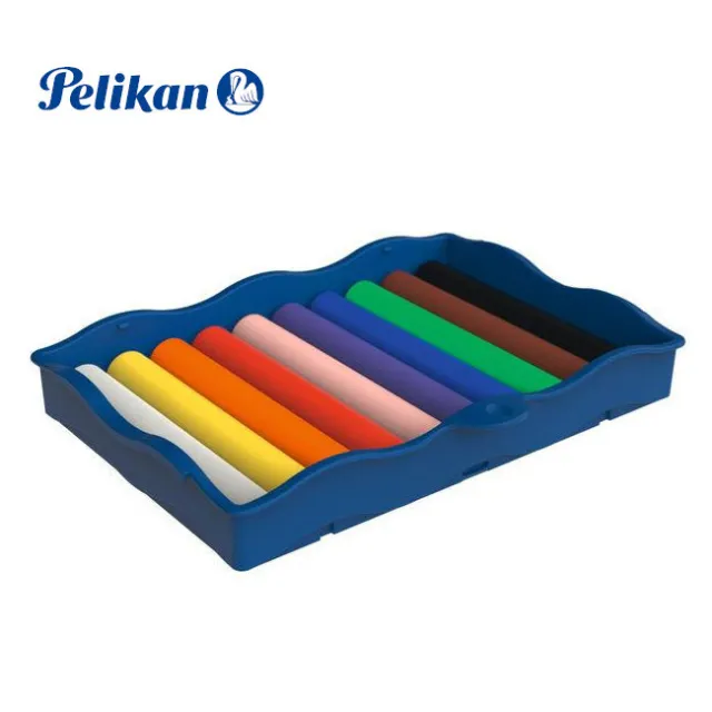 Knete Creaplast 198 Knetmasse dauerplastisch Kreativfabrik 10 Farben - Pelikan