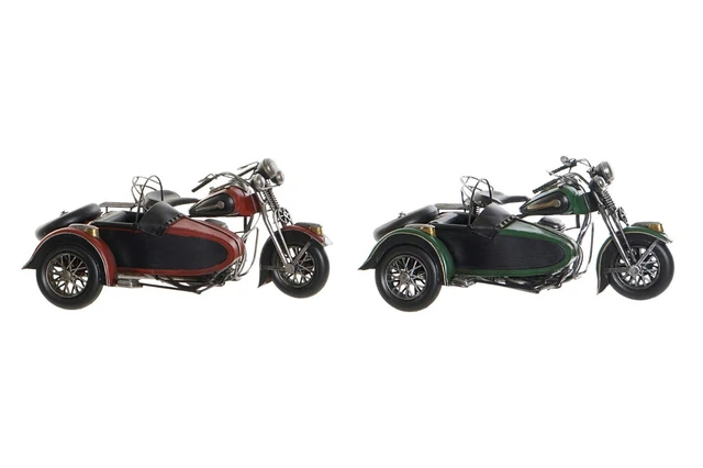 MODELLINO LATTA SiDECAR MODELLISMO MODELLINO VESPA DA COLLEZIONE MODELLINI AUTO