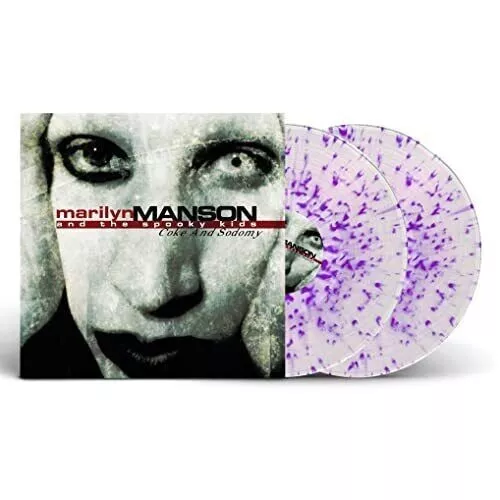 Marilyn Manson - Coke And Sodomy - Double Splatter Vinyl 2 x LP - NEW & SEALED