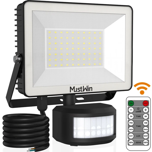 LED Fluter mit Bewegungsmelder Außen Strahler 30W Gartenlampe Scheinwerfer IP65