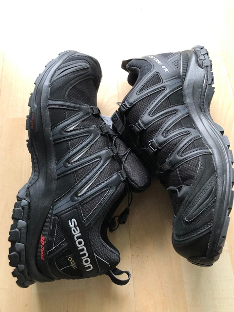 Herren Wander-/ Outdoorschuh Salomon XA PRO 3D GTX neuwertig Gr. 44 2/3 schwarz