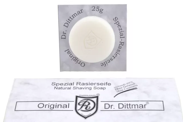 25 G pour Porzellan-Rasiertiegel Dr.Dittmar Spécial Rasage Savon Fabriqué En