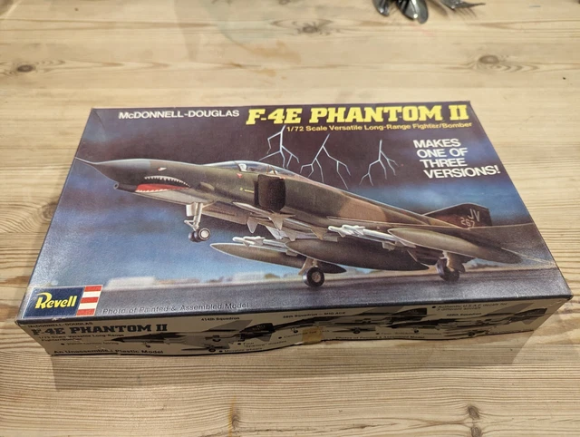 Maquette Revell F-4E Phantom II 1/32 – Boîte Scellée édition 1976 – Collection
