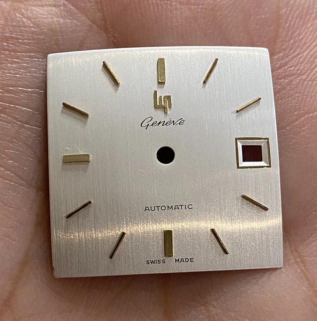 Accessoire Horlogerie LIP Cadran De Montre LIP Automatic 'Monthlery' Neuf - Diamètre 28,05mm - Pièce De Restauration NOS Pièce Réparation Montre