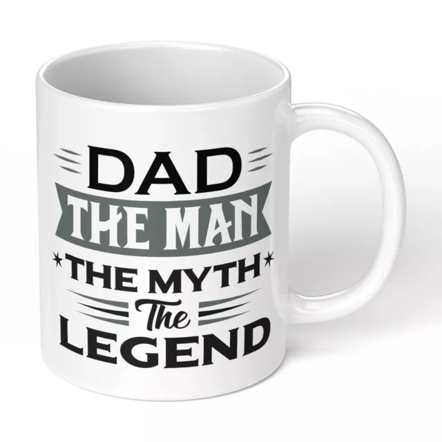 Fathers Day Mug Dad Daddy Christmas Birthday Gift Present Coffee The Myth Legend