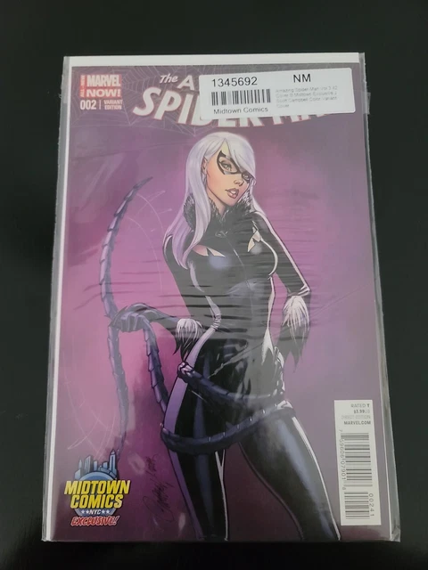The Amazing Spiderman #002 J Midtown VARIANT J SCOTT CAMPBELL NM