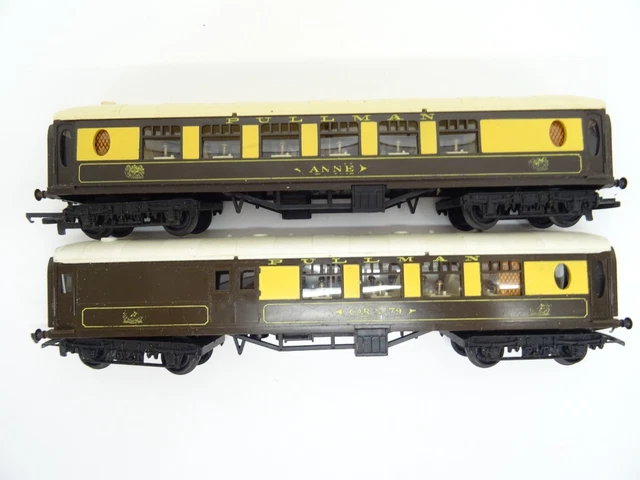 Auto Coach Train OO GAUGE HORNBY Triang Pullman Coaches X 2 Anne/Car No 79 (Look) £10.26 ...