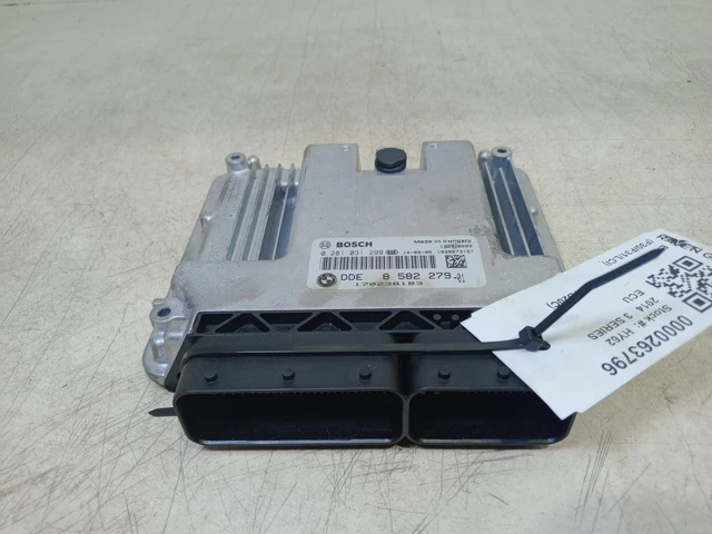 BMW 3 SERIES Engine N47B20C Control Module Ecu 2.0 Diesel 8582279 F30 ...
