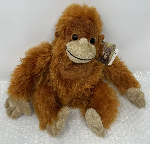 Wild Republic Cuddlekins Mini Female Orangutan St￭ Animal, 8 Inches A2 14403955