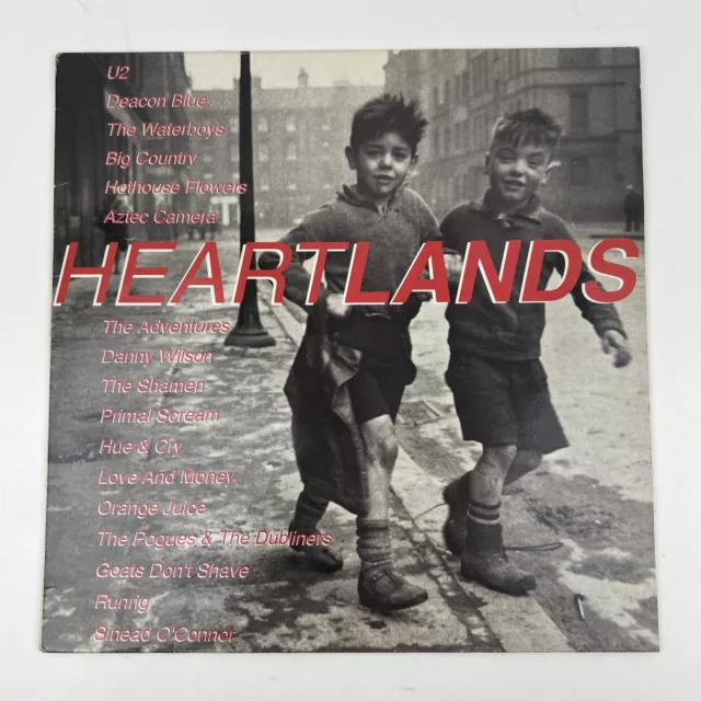 Heartlands Various Artist 12" Vinyl Compilation 1992 Lp Record DINTV 37 G/Vg+