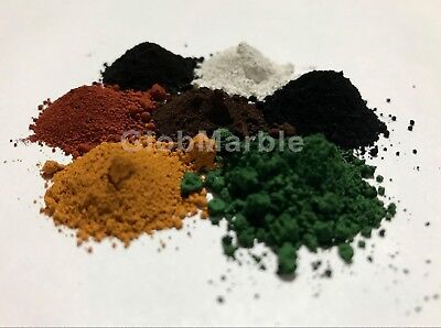 Pigmentos de color de hormigón, polvo de hormigón pigmento, Hormigón Óxido Pigmento de 1 lb