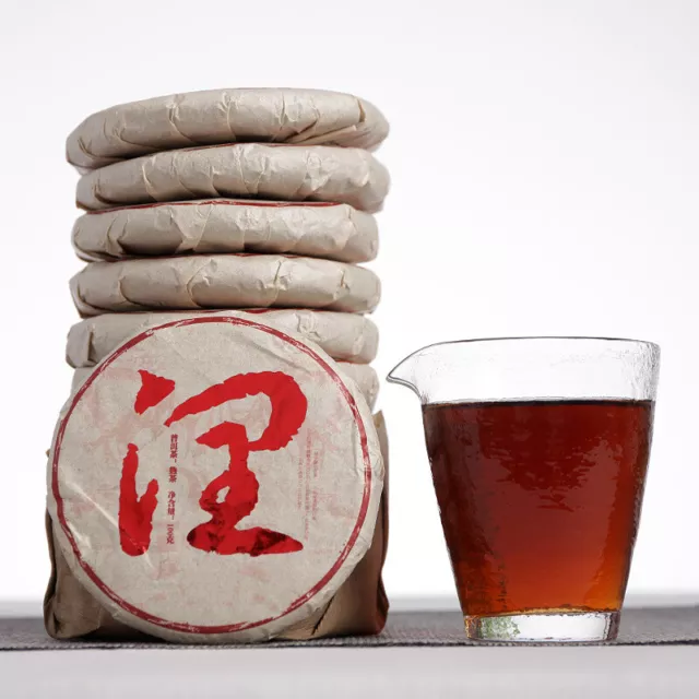 100g Yunnan Puerh Tea Menghai Ripe Tea Run Cakes Big Tree Small Cakes Ripe Tea