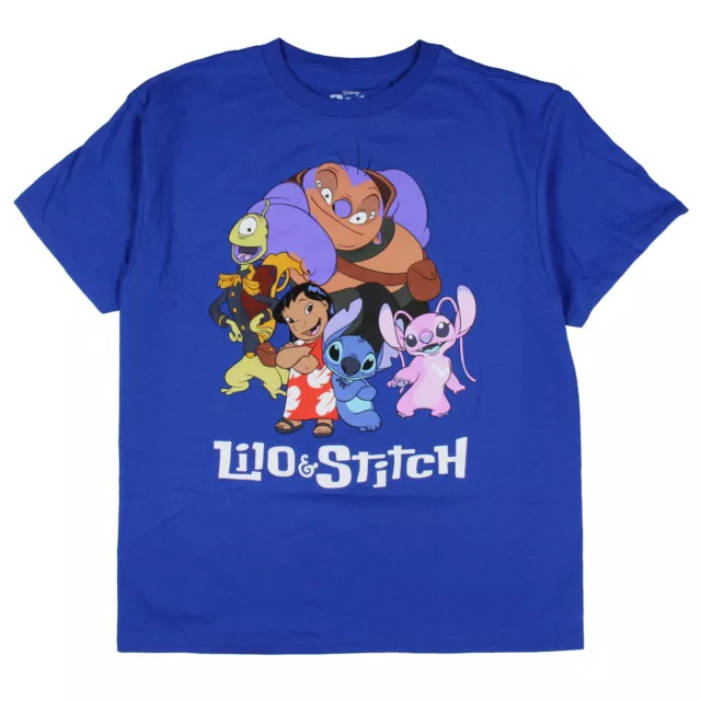 DISNEY LILO AND Stitch Mens' Character Group Graphic Print T-Shirt $19. ...