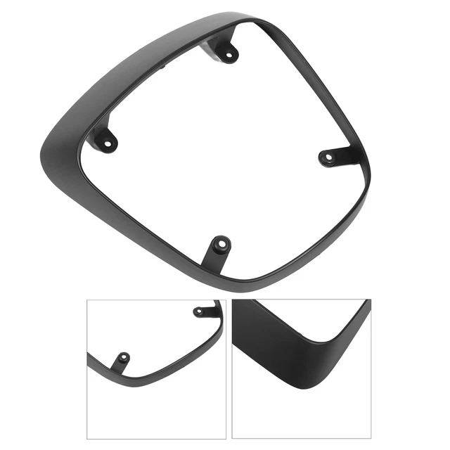 (Glossy Black)Rear Lamp Protector Protective Heatproof Wear Resistant
