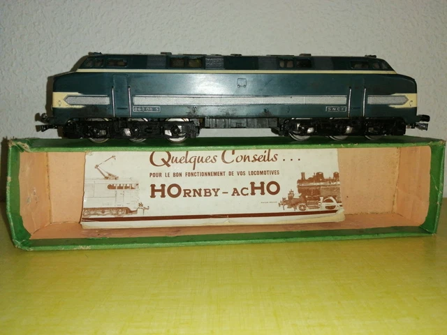 Locomotive Hornby Diesel 060 DB 5 – SNCF, échelle HO, Boîte 634