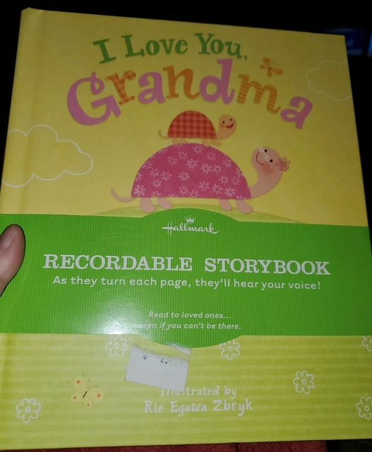 I LOVE YOU Grandma Recordable Hallmark Storybook Hallmark hardcover