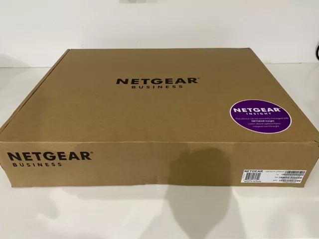 NETGEAR GS752TP-200EUS 48-Port Gigabit PoE+ Smart Managed Pro Switch with 4 SFP