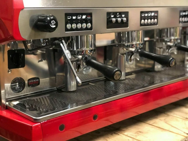 Wega Polaris 3 Gruppi Rossa Macchina Caffe' Espresso Caffe' Commerciale... 12