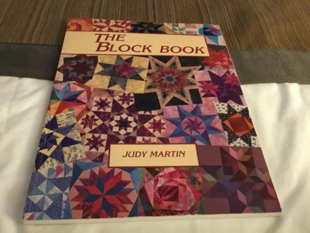 The Block Book By Judy Martin Quilting pattern book 1998