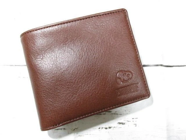 Wallet Mens Bi-Fold Snoopy Comic Genuine Leather Series